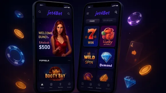 Jet4Bet Casino Mobile App